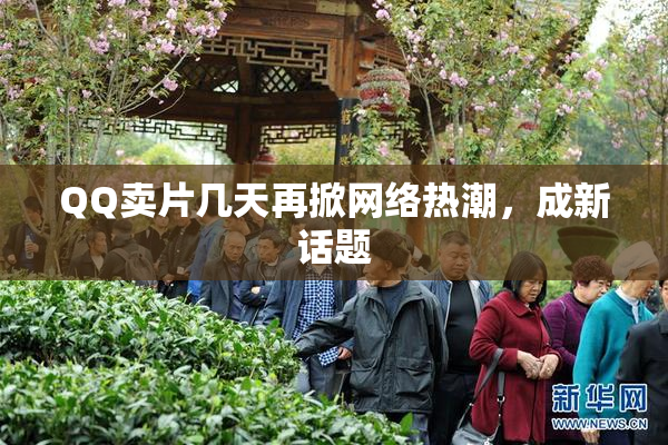 QQ卖片几天再掀网络热潮，成新话题