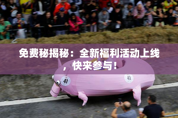 免费秘揭秘：全新福利活动上线，快来参与！