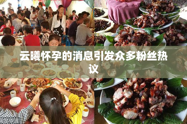 云曦怀孕的消息引发众多粉丝热议