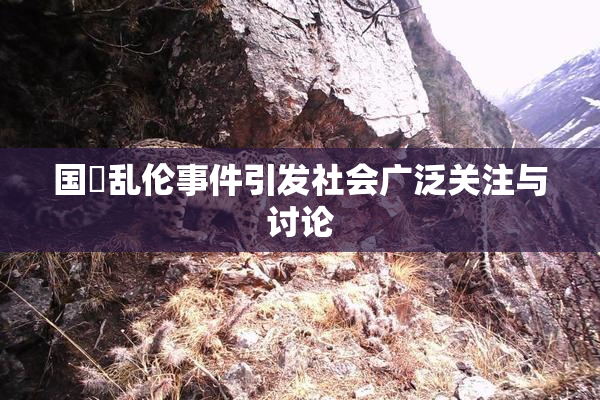 国產乱伦事件引发社会广泛关注与讨论