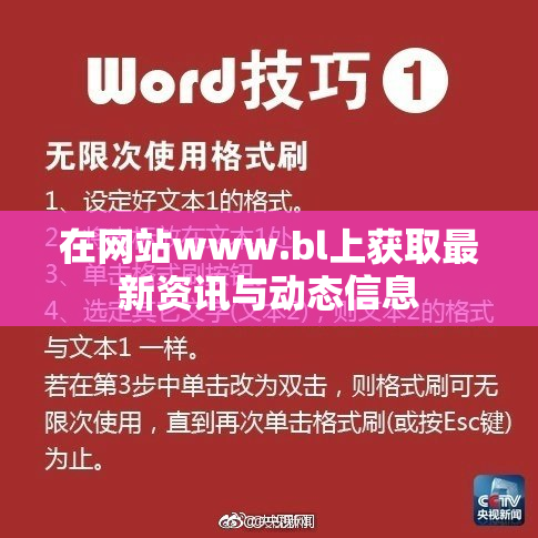 在网站www.bl上获取最新资讯与动态信息