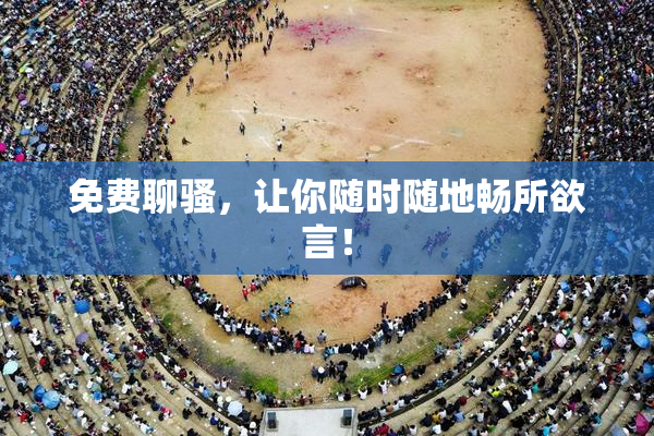 免费聊骚，让你随时随地畅所欲言！