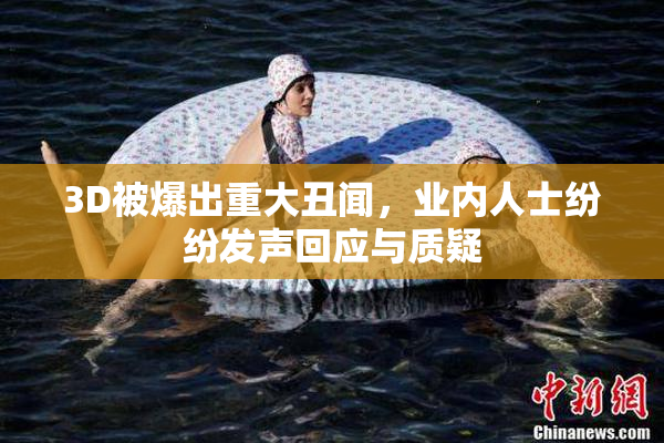 3D被爆出重大丑闻，业内人士纷纷发声回应与质疑