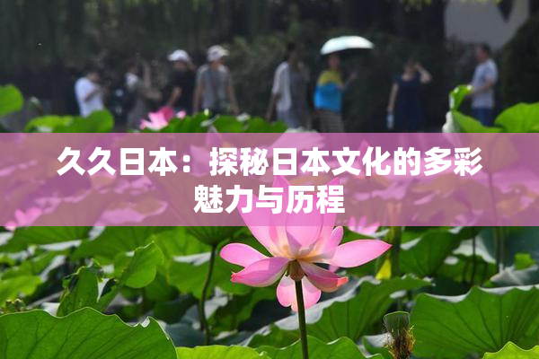 久久日本：探秘日本文化的多彩魅力与历程
