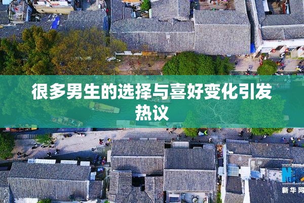 很多男生的选择与喜好变化引发热议