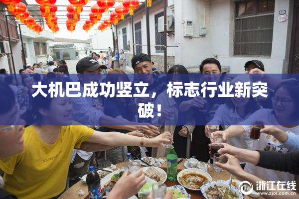 大机巴成功竖立，标志行业新突破！