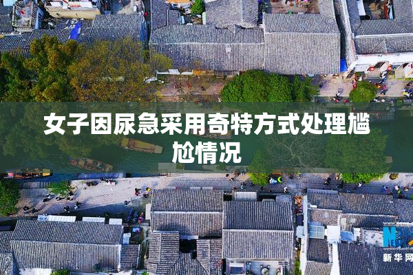 女子因尿急采用奇特方式处理尴尬情况