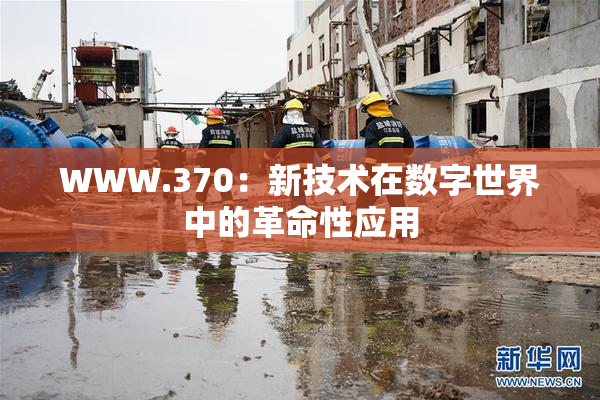 WWW.370：新技术在数字世界中的革命性应用