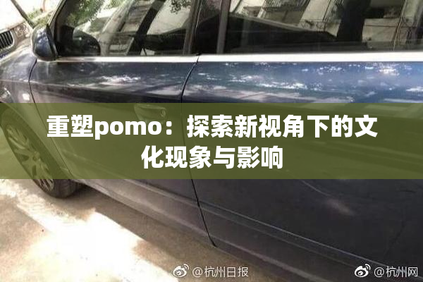 重塑pomo：探索新视角下的文化现象与影响