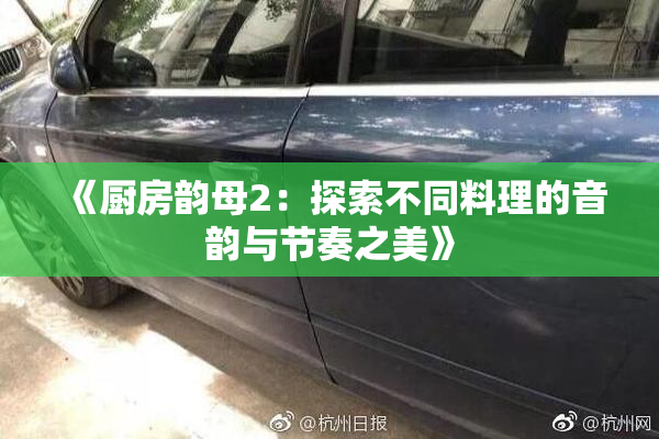 《厨房韵母2：探索不同料理的音韵与节奏之美》