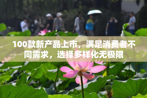 100款新产品上市，满足消费者不同需求，选择多样化无极限