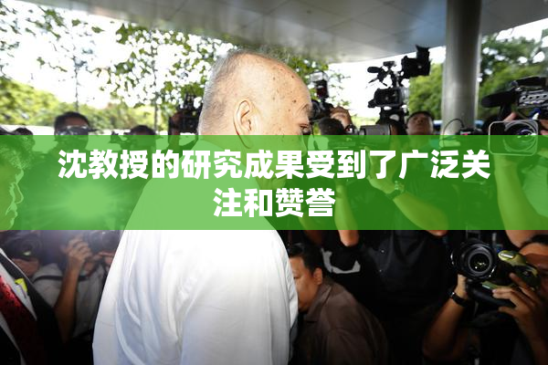 沈教授的研究成果受到了广泛关注和赞誉