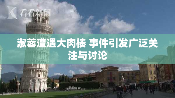 淑蓉遭遇大肉楱 事件引发广泛关注与讨论