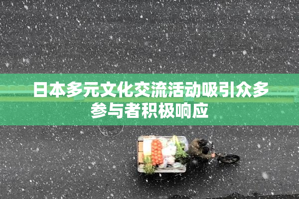 日本多元文化交流活动吸引众多参与者积极响应