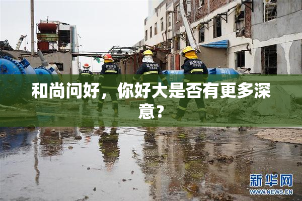 和尚问好，你好大是否有更多深意？