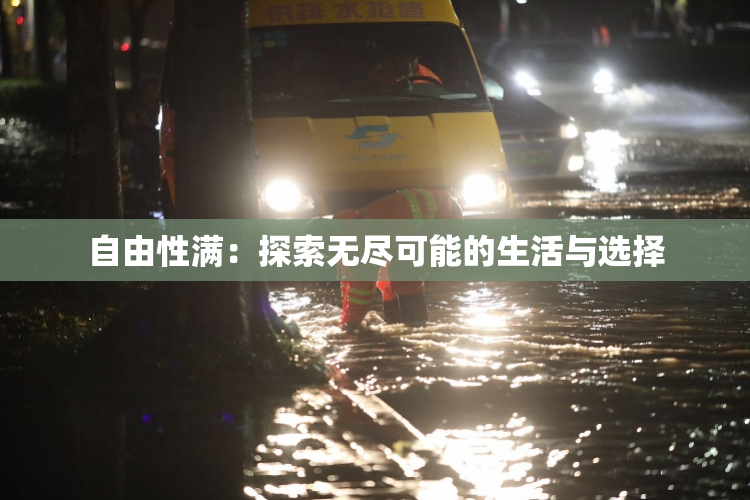 自由性满：探索无尽可能的生活与选择