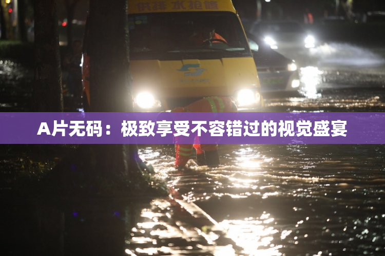 A片无码：极致享受不容错过的视觉盛宴