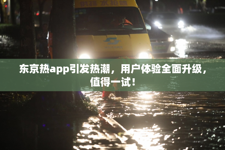东京热app引发热潮，用户体验全面升级，值得一试！
