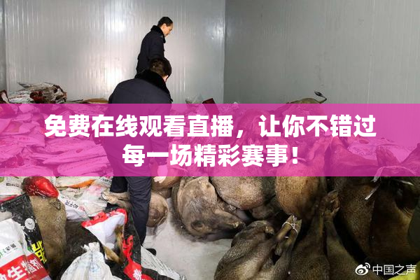 免费在线观看直播，让你不错过每一场精彩赛事！