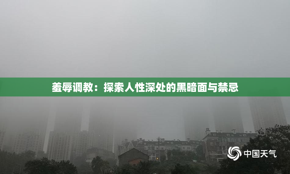 羞辱调教：探索人性深处的黑暗面与禁忌