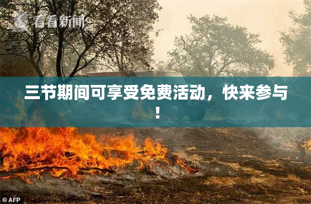 三节期间可享受免费活动，快来参与！
