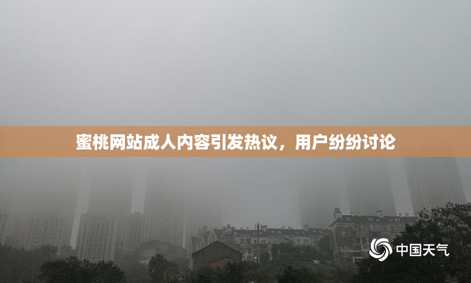 蜜桃网站成人内容引发热议，用户纷纷讨论