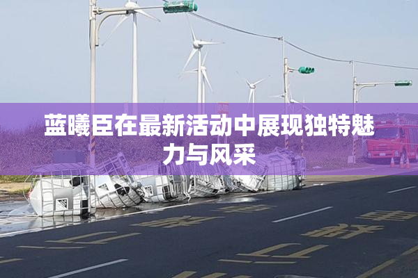蓝曦臣在最新活动中展现独特魅力与风采