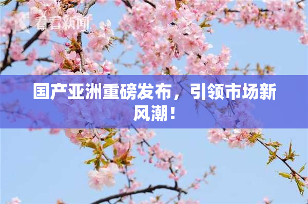 国产亚洲重磅发布，引领市场新风潮！
