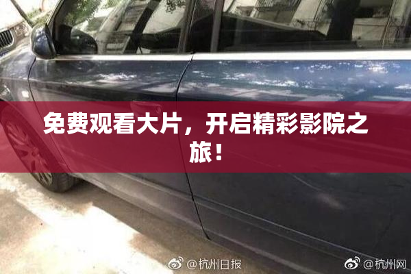 免费观看大片，开启精彩影院之旅！