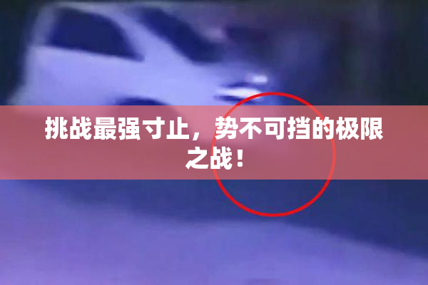 挑战最强寸止，势不可挡的极限之战！