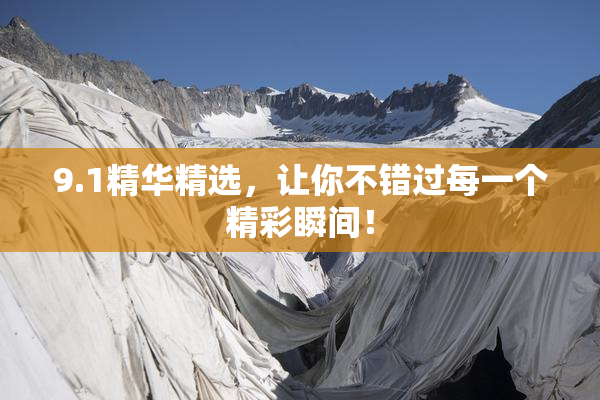 9.1精华精选，让你不错过每一个精彩瞬间！