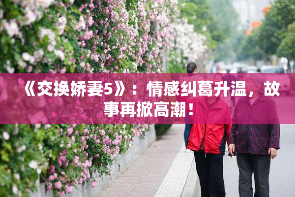 《交换娇妻5》：情感纠葛升温，故事再掀高潮！