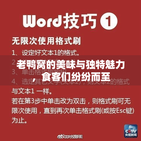 老鸭窝的美味与独特魅力，食客们纷纷而至