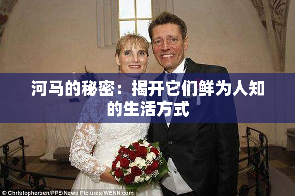 河马的秘密：揭开它们鲜为人知的生活方式