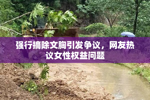 强行摘除文胸引发争议，网友热议女性权益问题