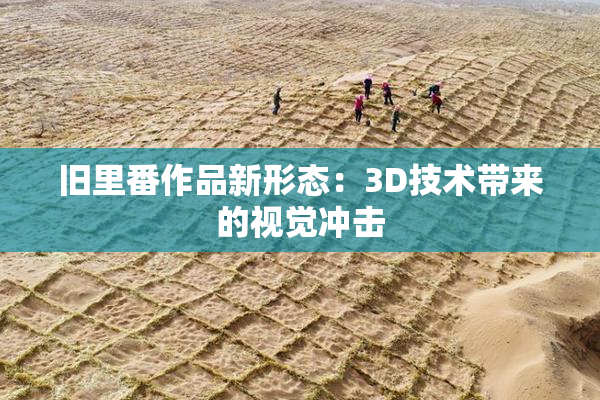 旧里番作品新形态：3D技术带来的视觉冲击