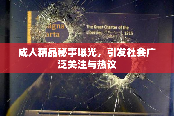 成人精品秘事曝光，引发社会广泛关注与热议