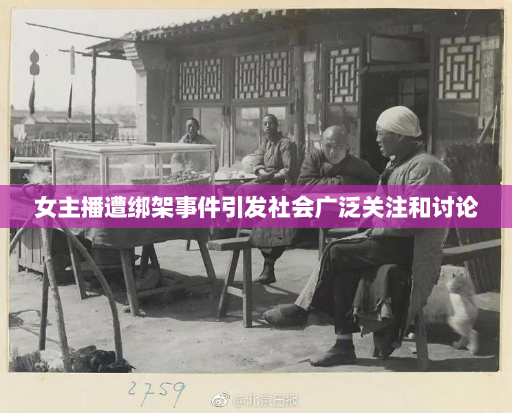 女主播遭绑架事件引发社会广泛关注和讨论