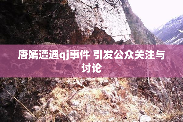 唐嫣遭遇qj事件 引发公众关注与讨论