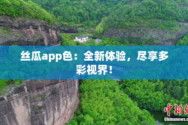 丝瓜app色：全新体验，尽享多彩视界！