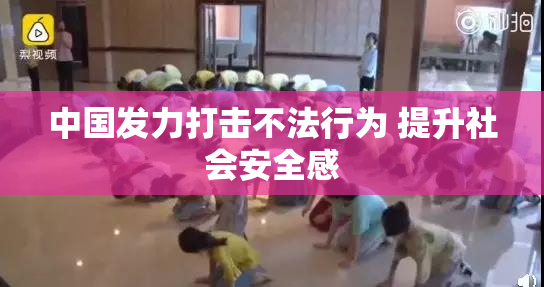 中国发力打击不法行为 提升社会安全感