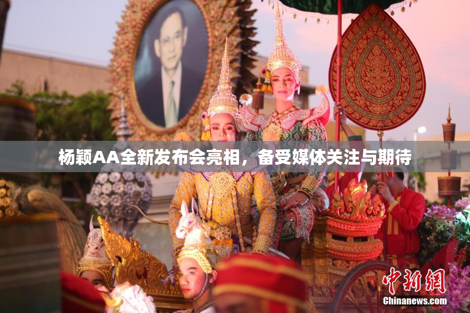 杨颖AA全新发布会亮相，备受媒体关注与期待