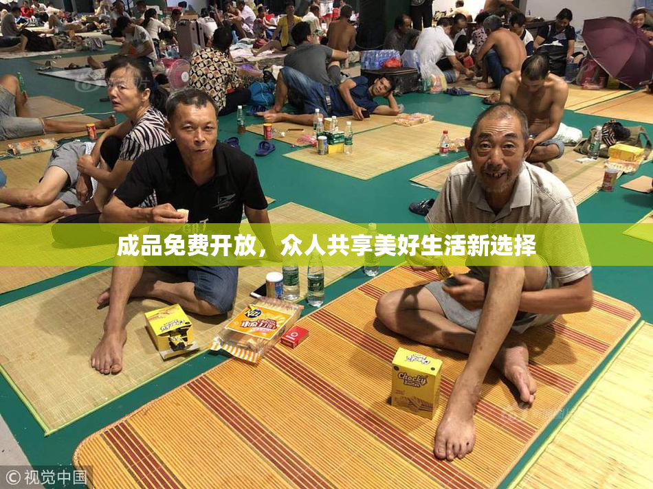 成品免费开放，众人共享美好生活新选择