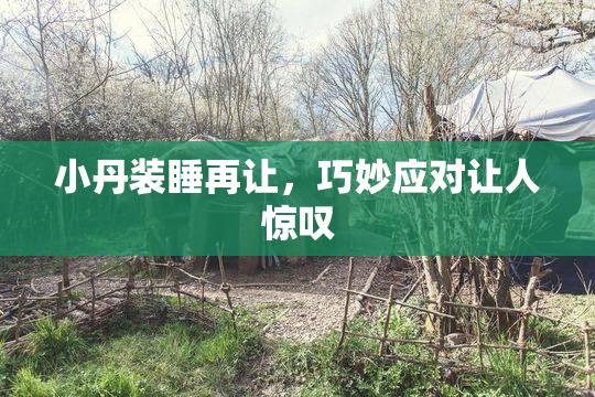 小丹装睡再让，巧妙应对让人惊叹