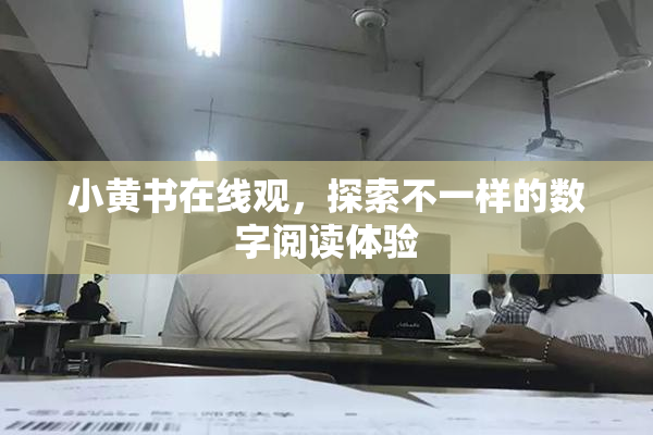 小黄书在线观，探索不一样的数字阅读体验