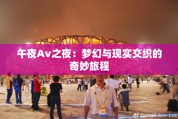 午夜Av之夜：梦幻与现实交织的奇妙旅程