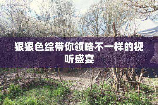 狠狠色综带你领略不一样的视听盛宴