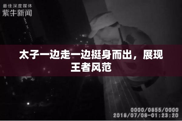 太子一边走一边挺身而出，展现王者风范