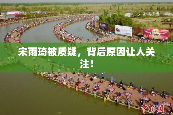 宋雨琦被质疑，背后原因让人关注！