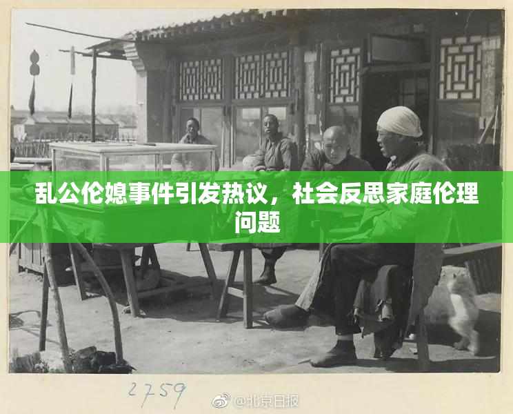 乱公伦媳事件引发热议，社会反思家庭伦理问题